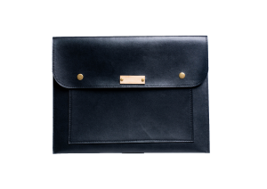 Premium PU Leather  Black Laptop Sleeve